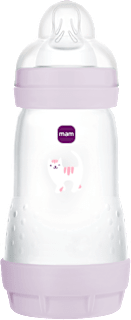 Anti colic plastična bočica za bebe, 260 ml mam