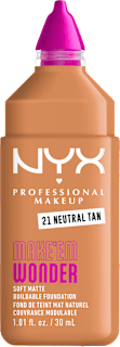 Tekući puder Make 'Em Wonder – 21 Neutral Tan NYX PROFESSIONAL MAKEUP