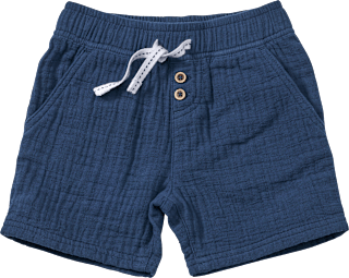 Shorts aus Musselin, blau, Gr. 98 ALANA