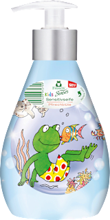 Flüssigseife Kinder sensitiv Pfirsichblüte Frosch Senses