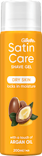gel na holení Argan Oil Satin Care