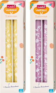 Stabkerzen Wohlfühlzeit sortiert Profissimo