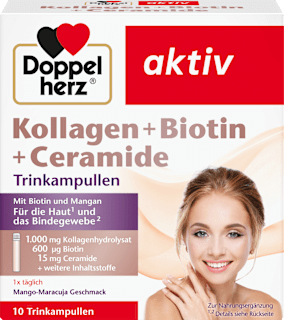 Kollagen + Biotin + Ceramide Trinkampullen Doppelherz