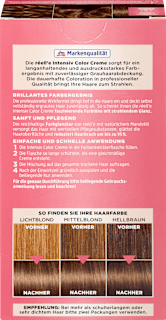 Haarfarbe Intensiv Color Creme 7.37 Honigbraun réell‘e