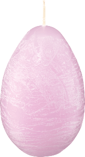 Kerze in Eiform rustikal sortiert Profissimo