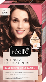 barva na vlasy Intensiv Color Creme 6.7 čokoládová hnědá réell‘e