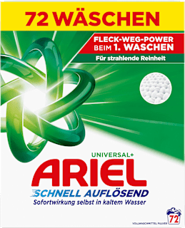 Universalwaschmittel Pulver Universal+ schnell auflösend ARIEL