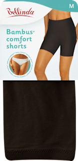 dámské spodní šortky Bambus comfort velikost M, černé Bellinda