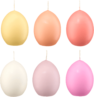 Svijeća u obliku jaja, 45/60, više vrsta Profissimo