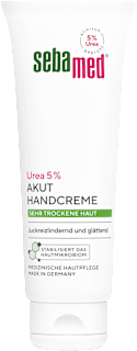 Handcreme trockene Haut Urea Akut sebamed