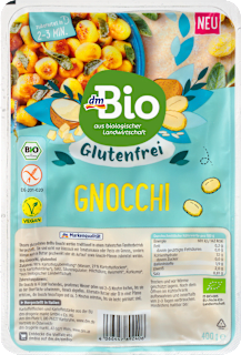 Nudeln, Gnocchi, glutenfrei dmBio