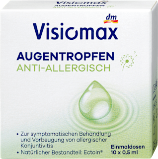 Anti-Allergische Augentropfen 10 Ampullen à 0,5 ml Visiomax