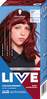 Крем боя за коса Ultra Brights - Nr. 026 Тъмно червено Schwarzkopf LIVE