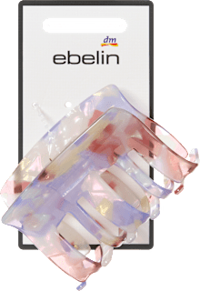 Haarklammer Terrazzo-Optik, lila ebelin