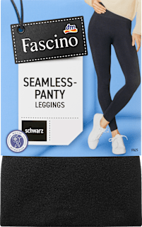 Leggings mit nahtlosem Panty schwarz Gr. 42/44 Fascino
