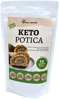 KETO potica, mešanica za pripravo testa Pajs brez obresti