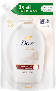Течен крем-сапун Nourishing Silk, пълнител Dove