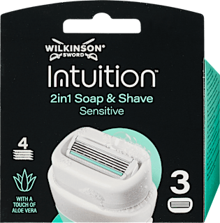 Borotvabetét Intuition 2in1 Soap & Shave Sensitive WILKINSON SWORD