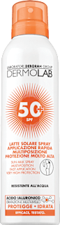 Latte solare spray SPF50+ DERMOLAB