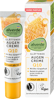 Augencreme Q10 glättend alverde NATURKOSMETIK