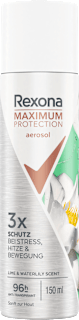 Antitranspirant Deospray Maximum Protection Lime & Waterlily Scent Rexona