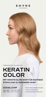 Haarfarbe 9/13 Düsseldorf Hellblond Soft Gold SHYNE Professional