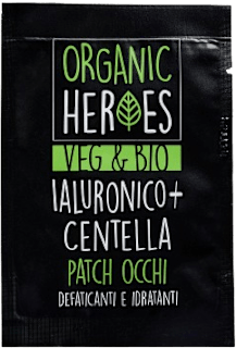 Patch occhi centella e acido ialuronico ORGANIC HEROES