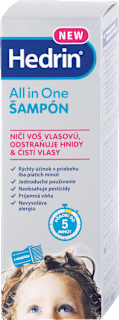Šampón proti všiam All in One Hedrin
