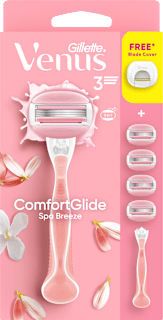 Dámsky holiaci strojček Comfortglide Spa Breeze + 4 náhradné holiace hlavice Gillette Venus