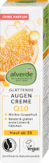 Q10 oční krém bio grapefruit & bio rakytník alverde NATURKOSMETIK