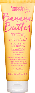 Șampon hrănitor pentru păr uscat Banana Butter Umberto Giannini
