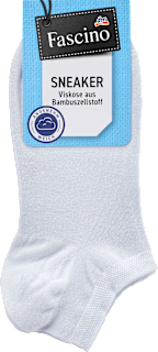 Къси бамбукови чорапи, размер 39-42, сини Fascino