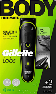 Elektrischer Rasierer Trimmer Body & Intimate Gillette