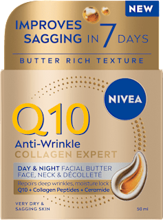 Q10 ANTI-WRINKLE COLLAGEN EXPERT puter za lice NIVEA