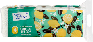 Toilettenpapier Design Edition (10x180 Blatt) Sanft&Sicher