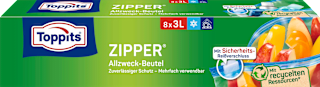 Zipper Allzweckbeutel 3 L Toppits