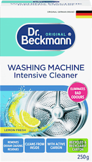 Intenzív mosógéptisztító  a rossz szagok ellen Dr. Beckmann