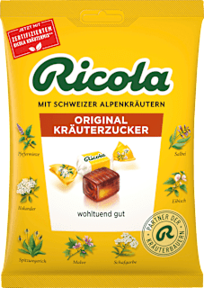 Bonbons Schweizer Alpenkräuter Original Kräuterzucker Ricola