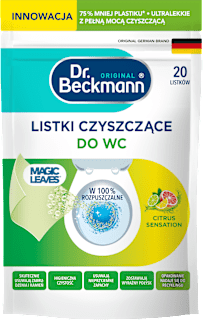 Listki czyszczące do WC Magic Leaves Citrus Sensation Dr. Beckmann