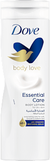 body love tělové mléko Essential Care Dove