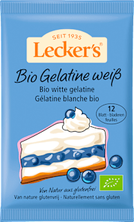 Żelatyna w listkach BIO Lecker's