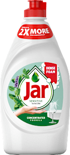 prostředek na nádobí Sensitive Tea Tree & Mint Jar