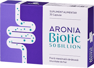 Biotic 50 Billion — probiotic și prebiotic premium Aronia Charlottenburg