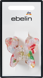 Haarklammer Schmetterling, bunt ebelin