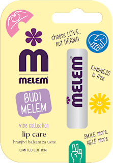 #BudiMelem balzam za usne u stiku Melem