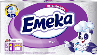 Кухненска ролка, трипластова, 340 къса Emeka