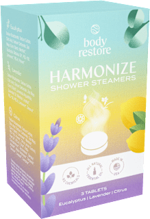 tablety do sprchy Harmonize body restore