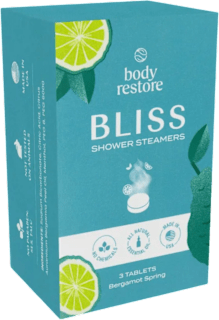 tablety do sprchy Bergamot Spring body restore