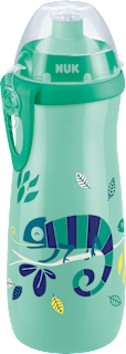 Trinkflasche Kinder First Choice Sports Cup Farbwechsel grün 450 ml NUK