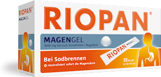 RIOPAN Magen Gel 1600 mg Magaldrat zum Einnehmen Beutel 10 St à 10ml RIOPAN